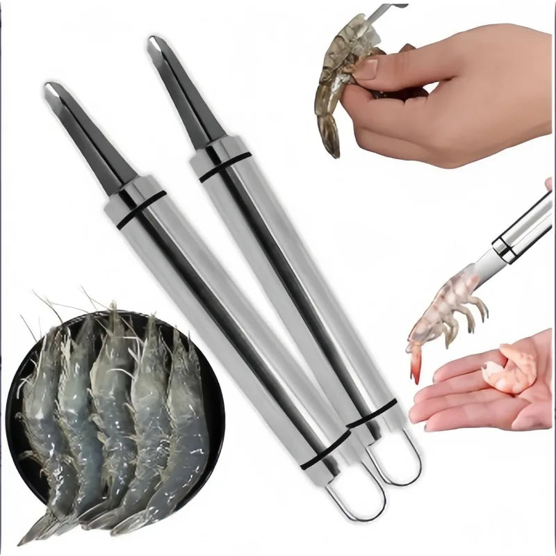 Stainless Steel Multifunctional Shrimp Line Remover
