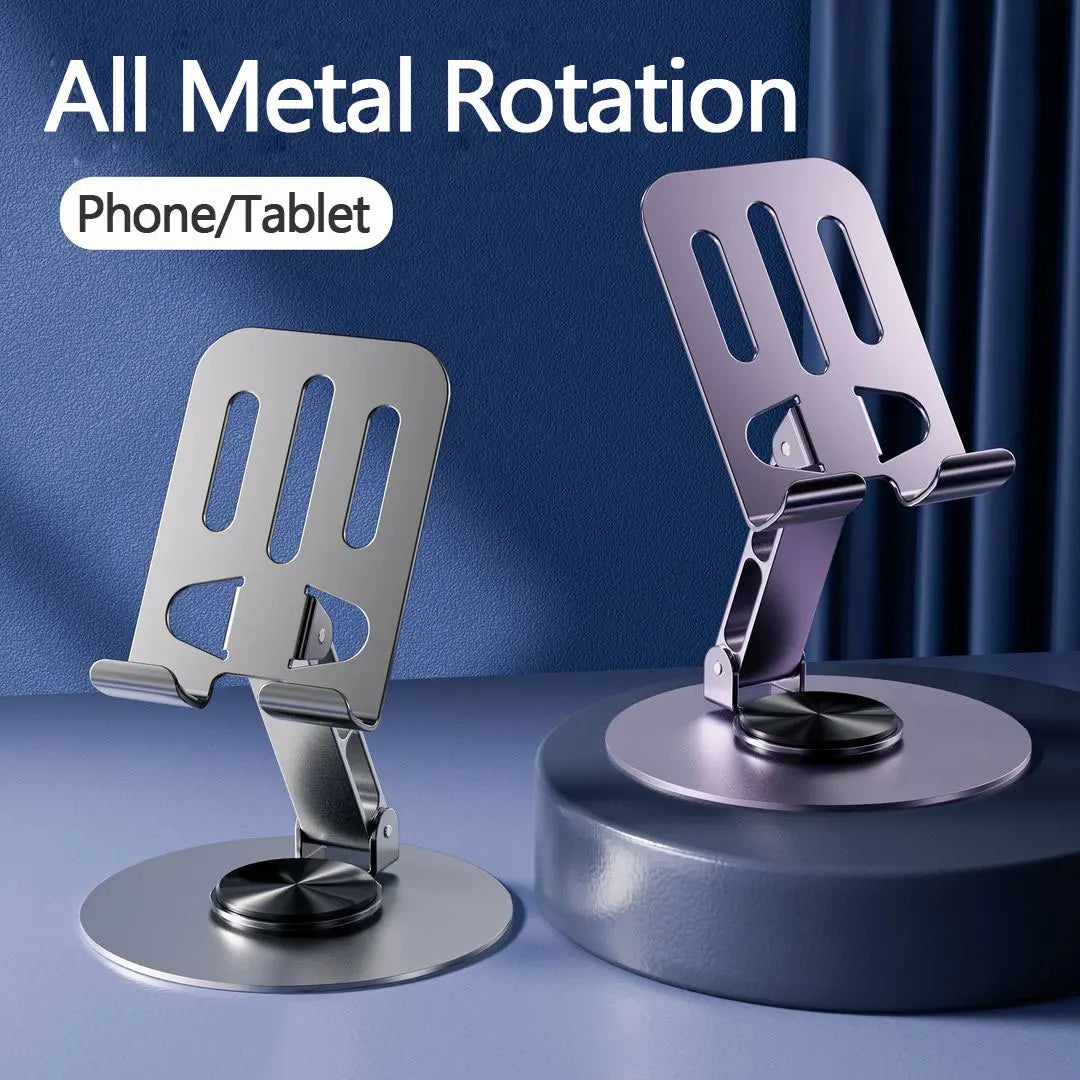 360° Rotation Adjustable Foldable Metal Phone Stand