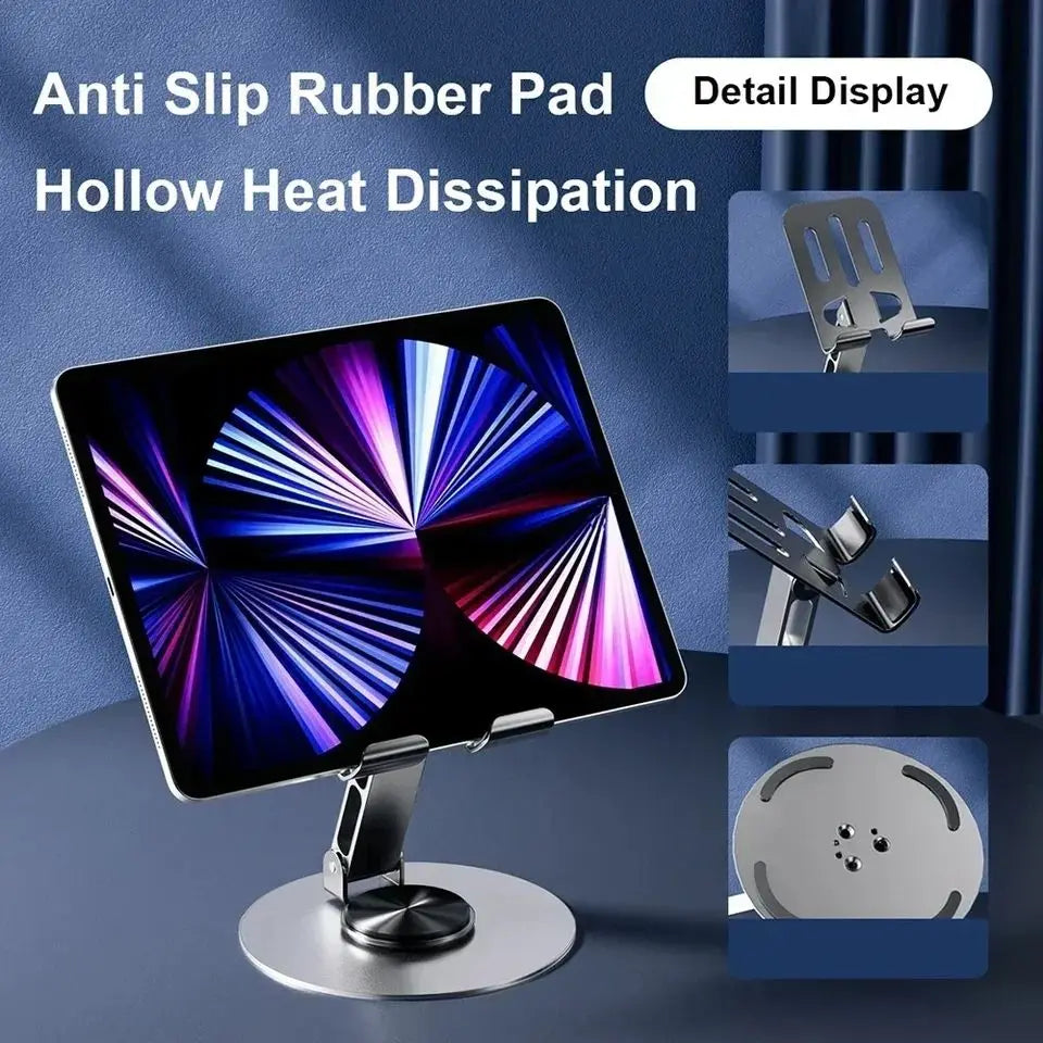360° Rotation Adjustable Foldable Metal Phone Stand