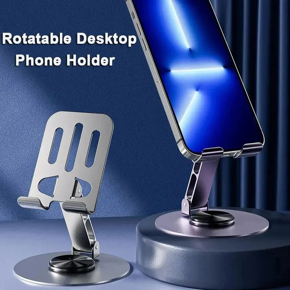 360° Rotation Adjustable Foldable Metal Phone Stand