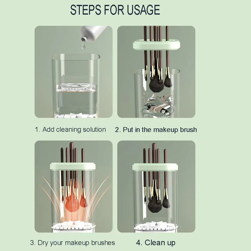 Automatic Electric Makeup Brush Cleaner