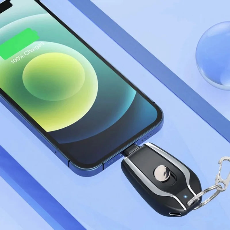 Portable Keychain Emergency Power Bank 1500mAh(50% OFF Last Day!!!)