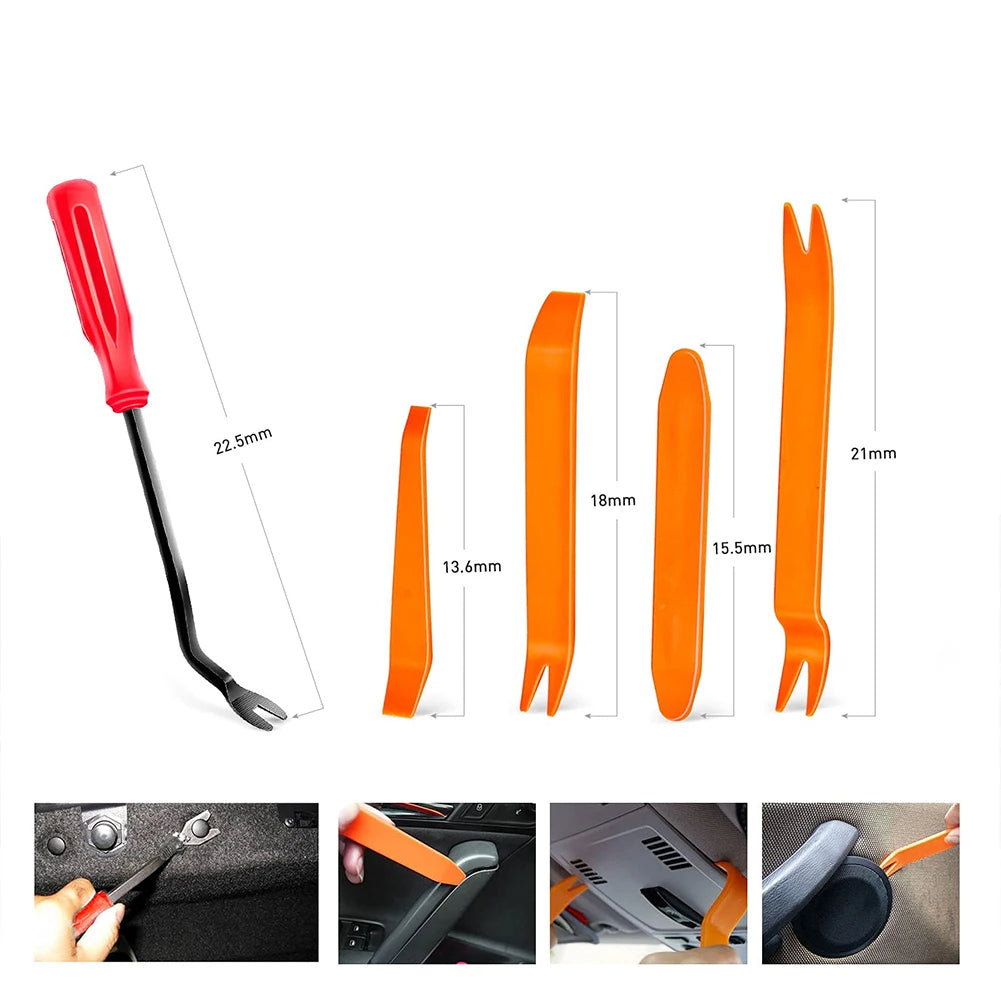 Universal Car Retainer Clips & Fastener Remover Set