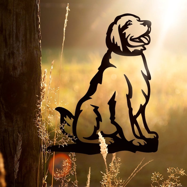 🐶Metal Dog Silhouette Puppy -  Home & Garden Decor