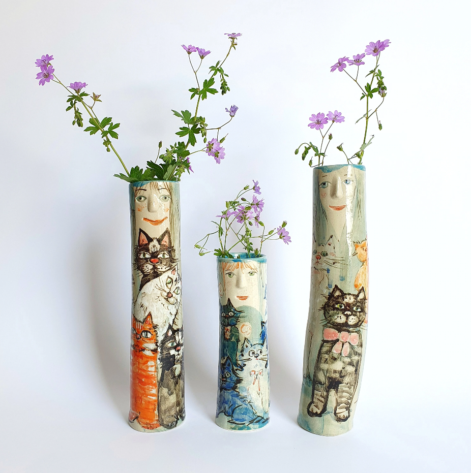 💐-Spring Family Bud Vases