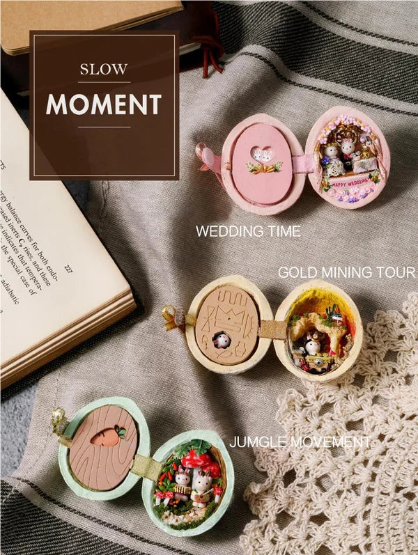 Walnut Shell DIY Starry Notes