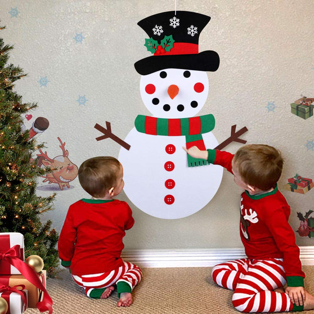 DIY Felt Christmas Tree Set