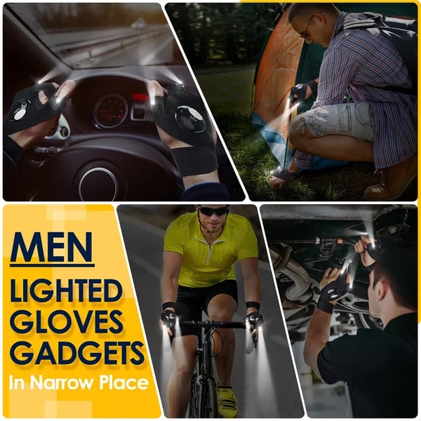 LED Flashlight Waterproof Gloves(50% OFF Last Day!!!)