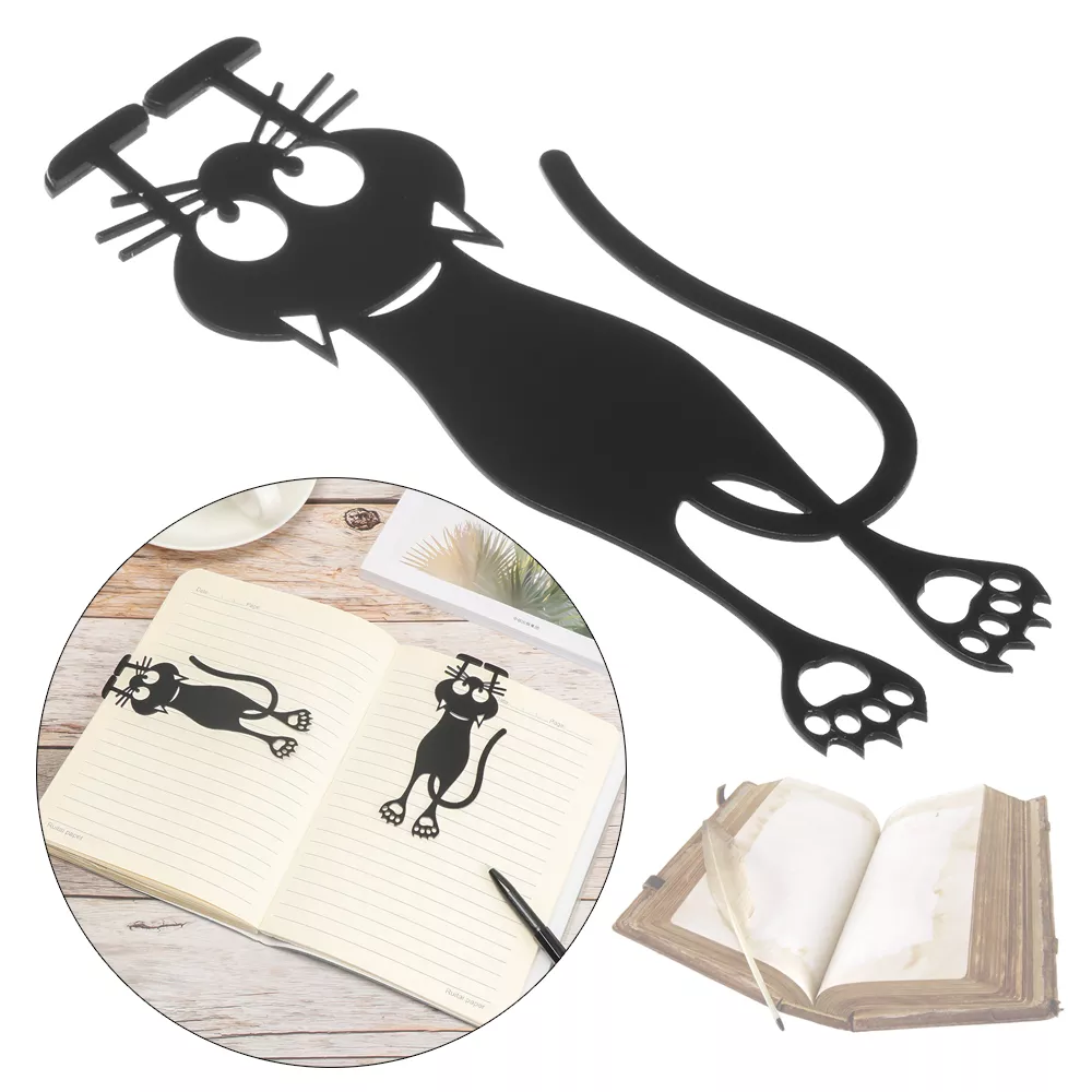 😹Curious Cat Bookmark- Locate Reading Progress With Cute Cat Paws🐾