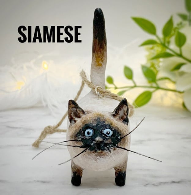 🔥Black Friday Sale -🎁Kitty Ciniature Sculpture