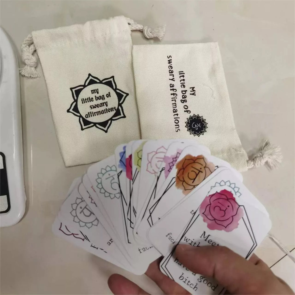🎅Christmas Pre Sale🔥-Funny Affirmation Card Gift With Storage Pouch🎁