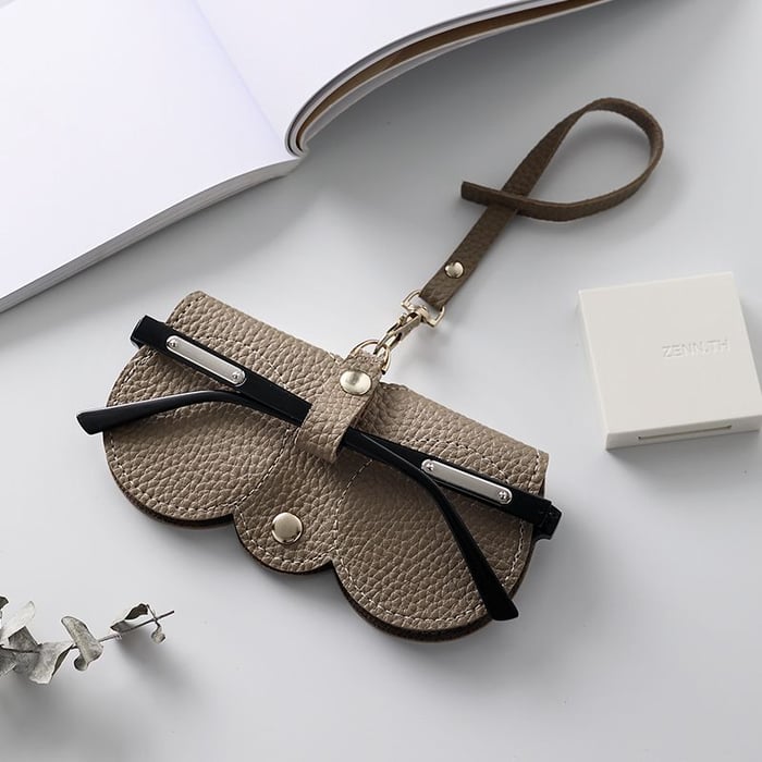 ✨Soft Leather Sunglasses Bag