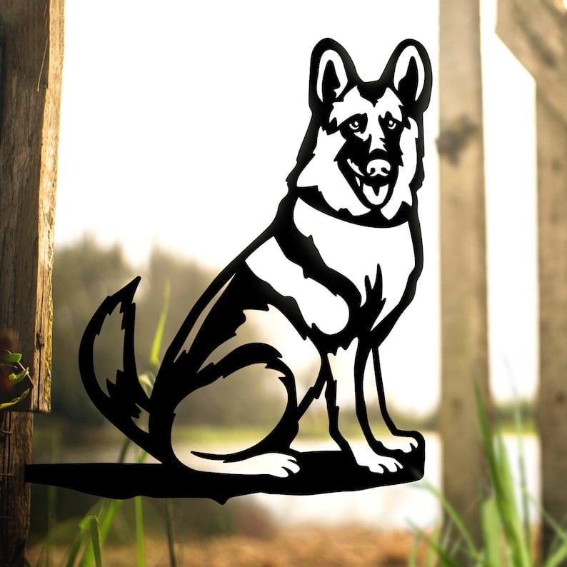 🐶Metal Dog Silhouette Puppy -  Home & Garden Decor