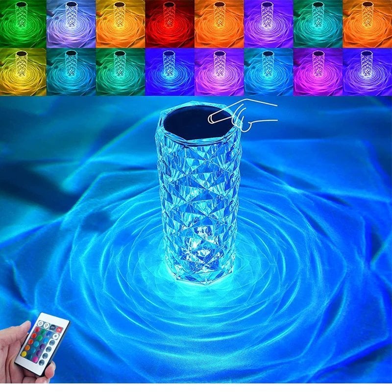 🔥Early Christmas Sale 50% Off - Touching Control Rose Lamp✨
