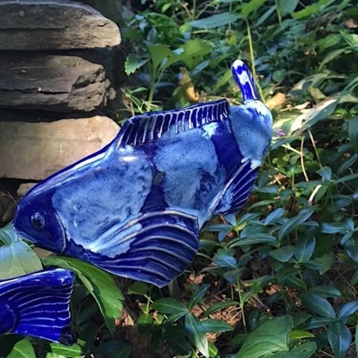 Ceramic Koi Set Garden/Home Decor