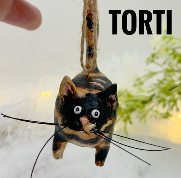 🔥Black Friday Sale -🎁Kitty Ciniature Sculpture