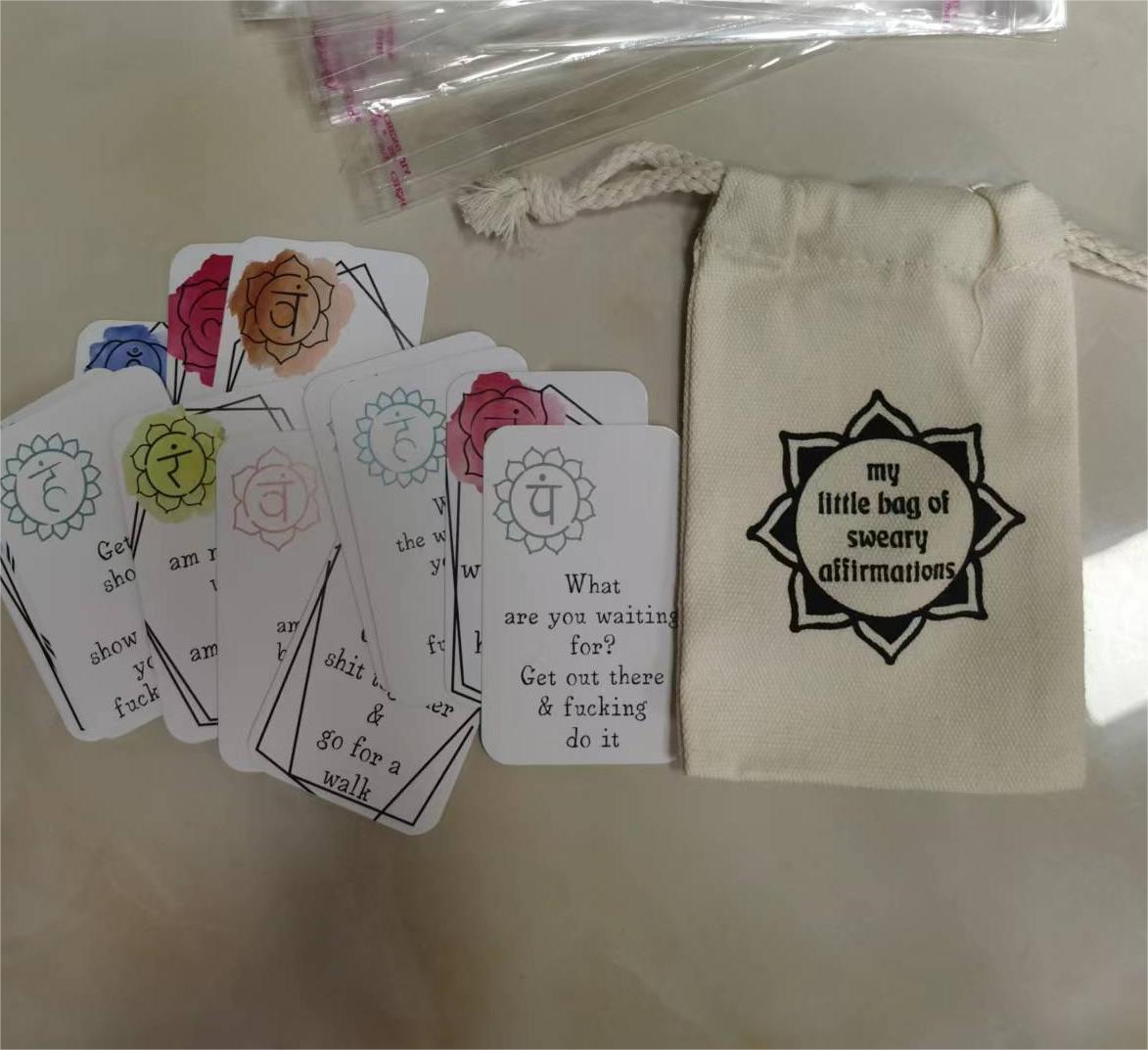 🎅Christmas Pre Sale🔥-Funny Affirmation Card Gift With Storage Pouch🎁