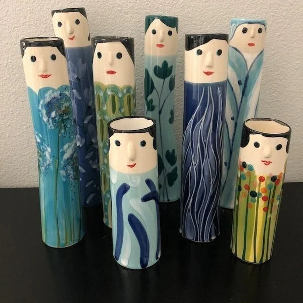 💐-Spring Family Bud Vases