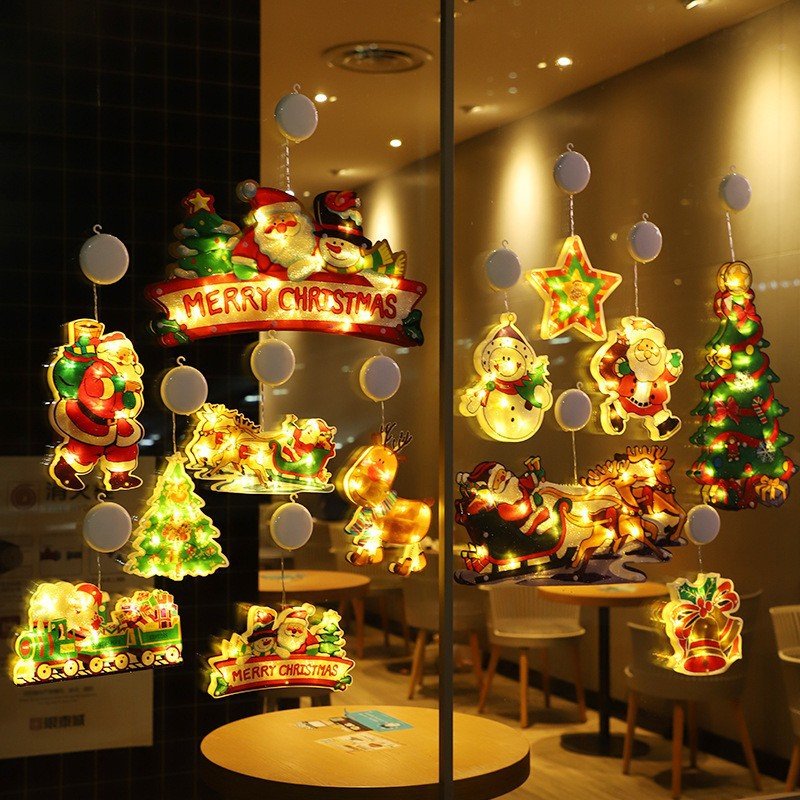 Christmas Window Tree Lights