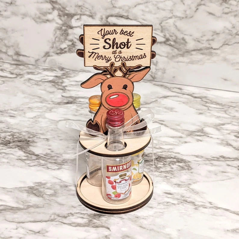 ✨Christmas mini wine bottle holder