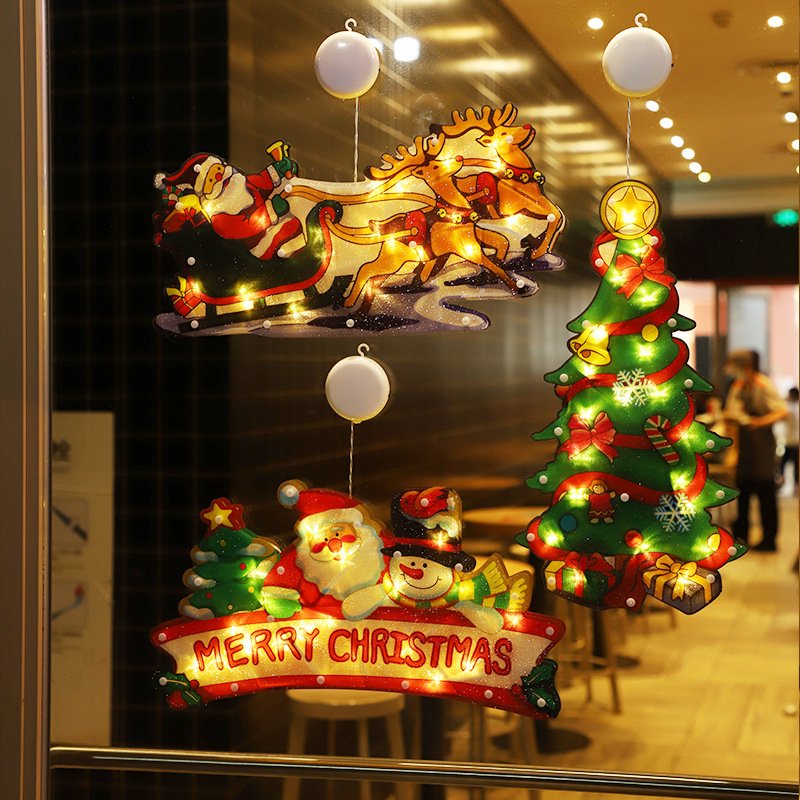 Christmas Window Tree Lights