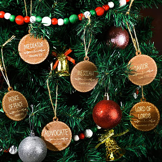 Names of Jesus Christ Ornaments