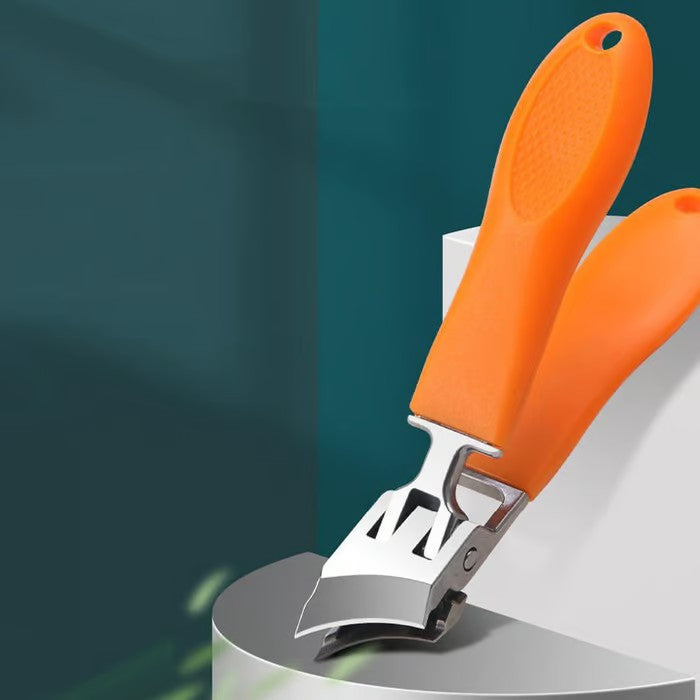 Wide Jaw Opening Anti-Splash Slanted Nail Clipper(50% OFF!!!)