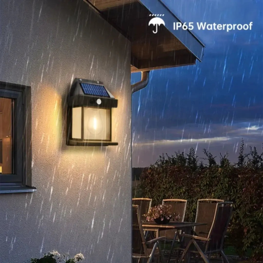 Outdoor Solar Tungsten Wall Light