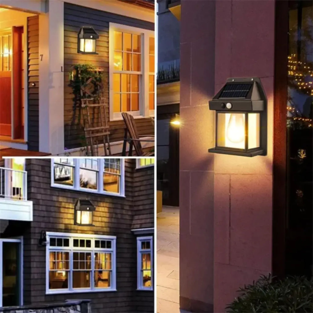 Outdoor Solar Tungsten Wall Light