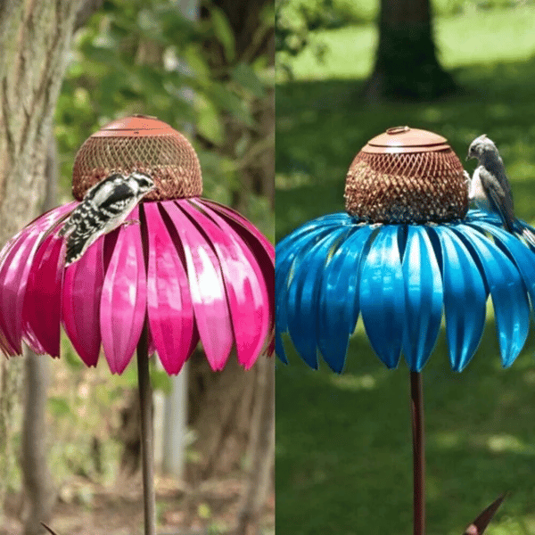 🔥LAST DAY 49% OFF🔥2023 Outdoor Flower Bird Feeder 🌹Spring Decoratio