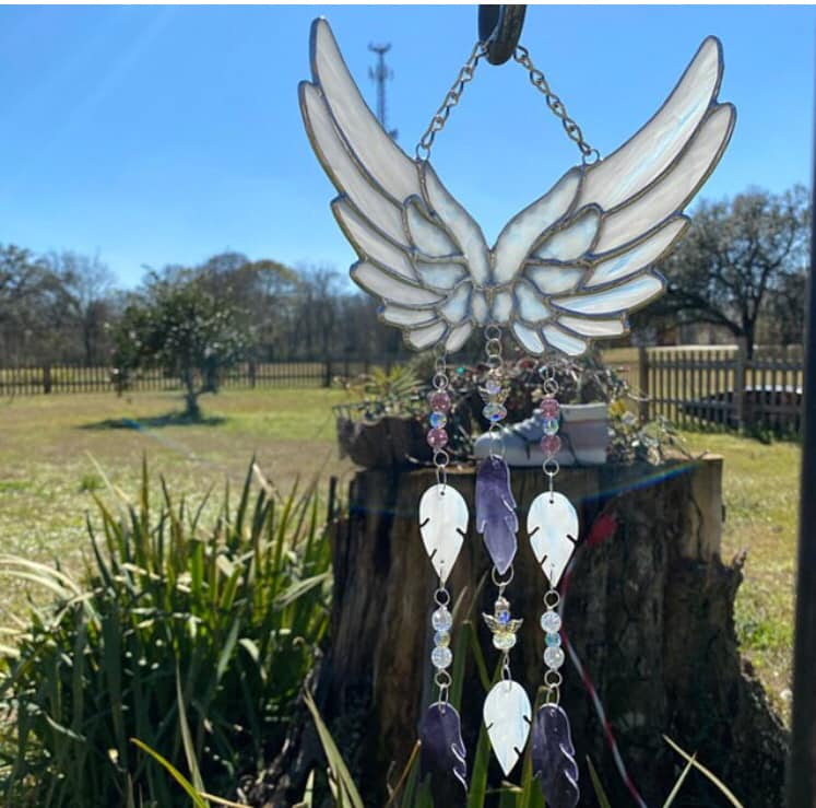 Angel Wings Wind Chimes