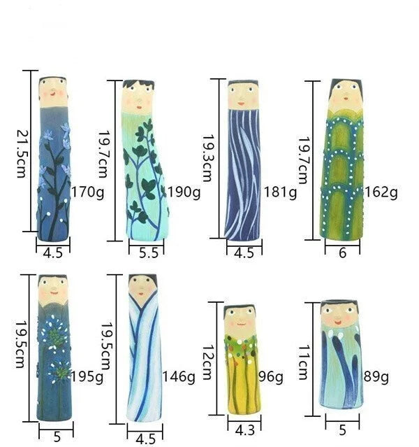 💐-Spring Family Bud Vases