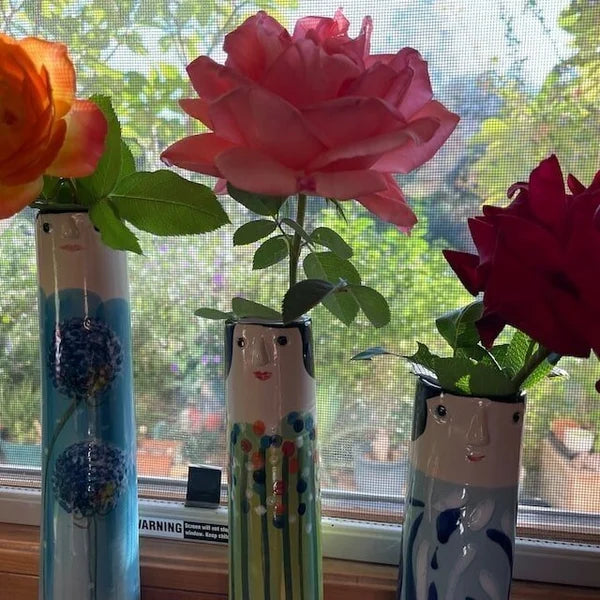 💐-Spring Family Bud Vases