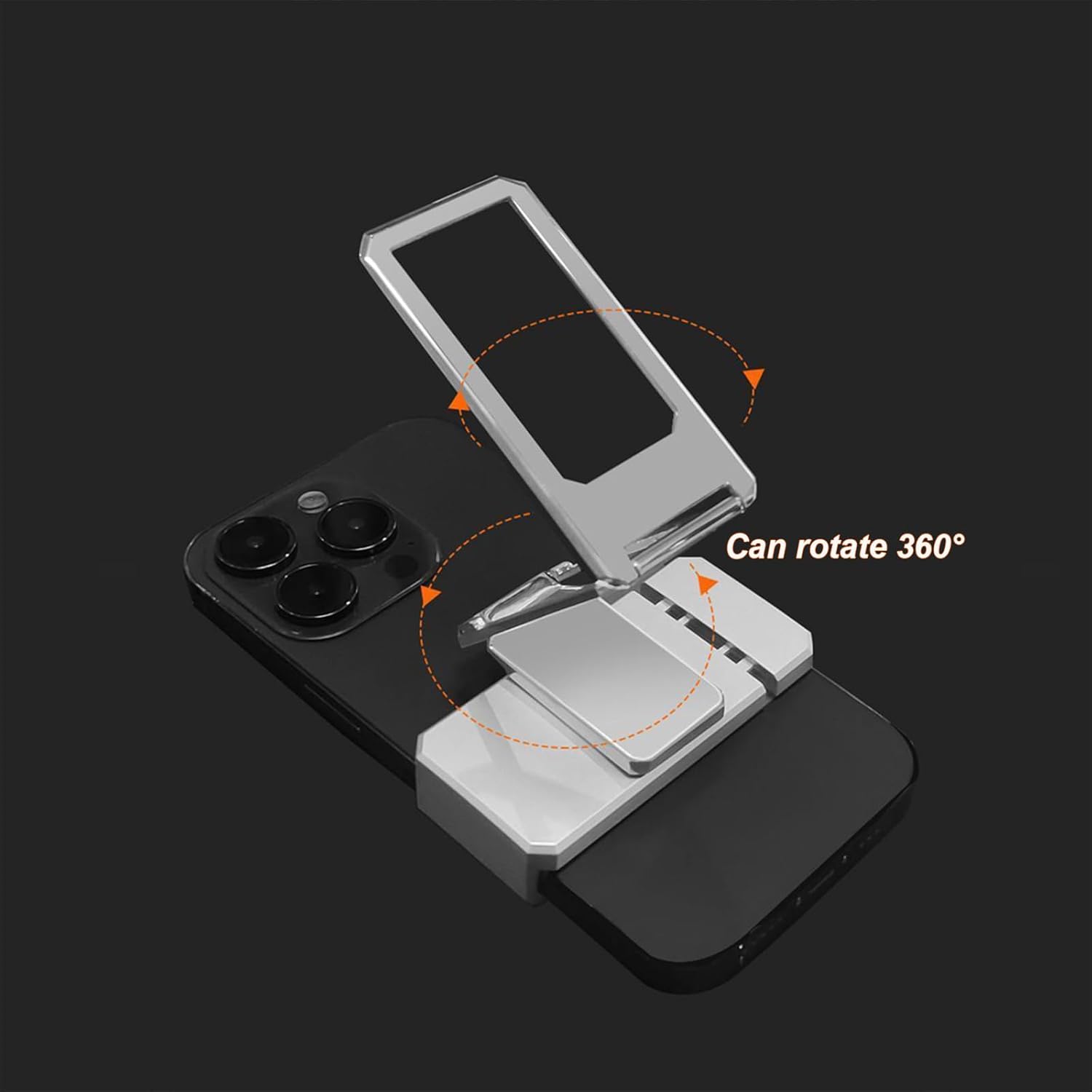 360 Rotation Foldable Back Clip Phone Ring Holder
