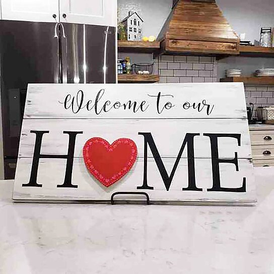 Family Sign With 7 Interchangeable Pieces 🌟 🌟