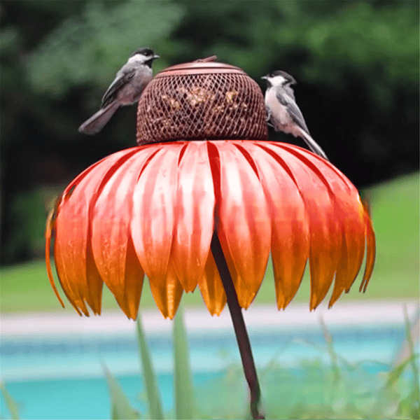 🔥LAST DAY 49% OFF🔥2023 Outdoor Flower Bird Feeder 🌹Spring Decoratio
