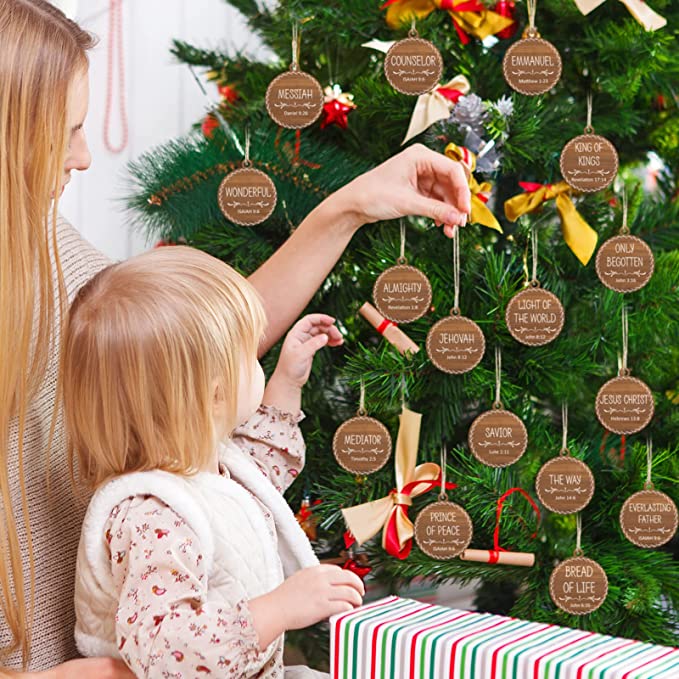 Names of Jesus Christ Ornaments