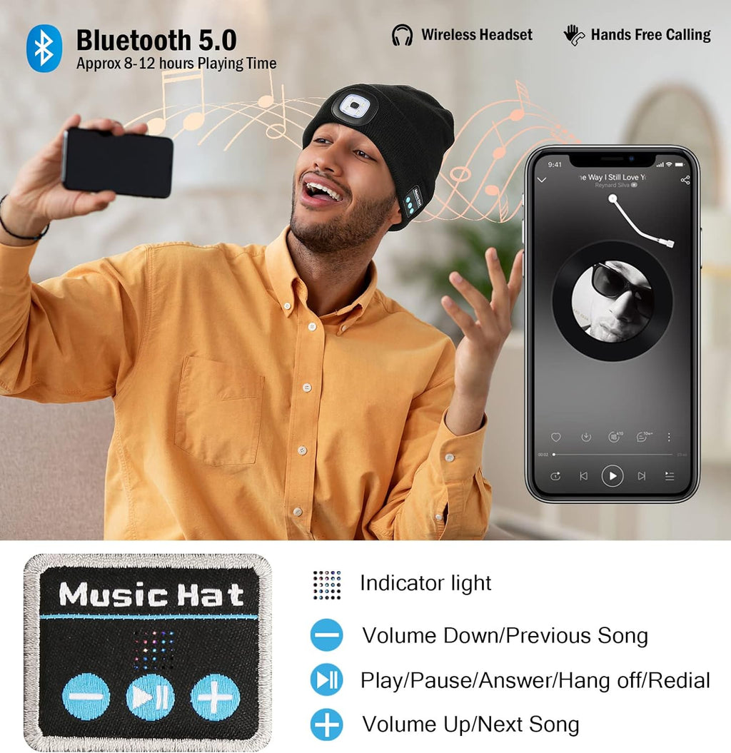 3-in-1 Function Bluetooth Beanie(30% OFF!!!)