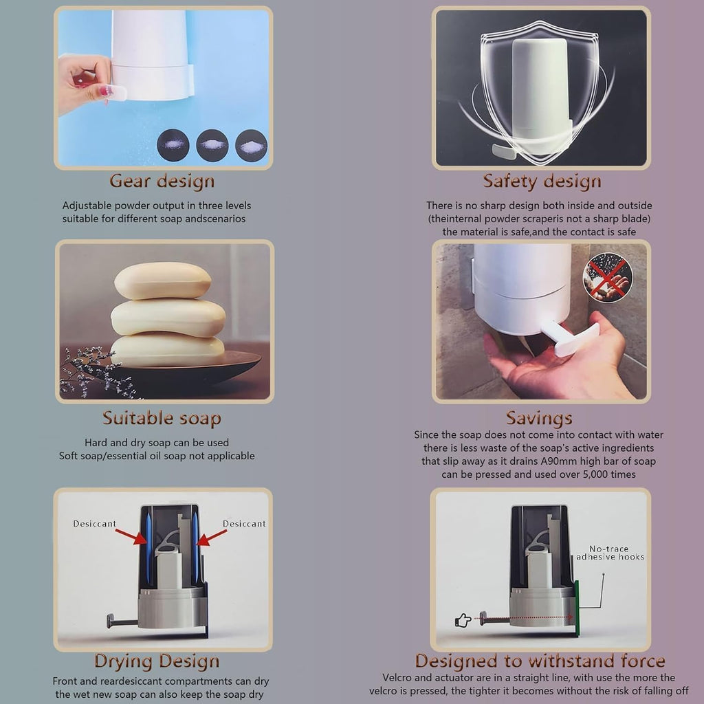 Soap Shaver Dispenser