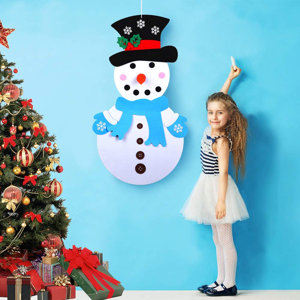 DIY Felt Christmas Tree Set
