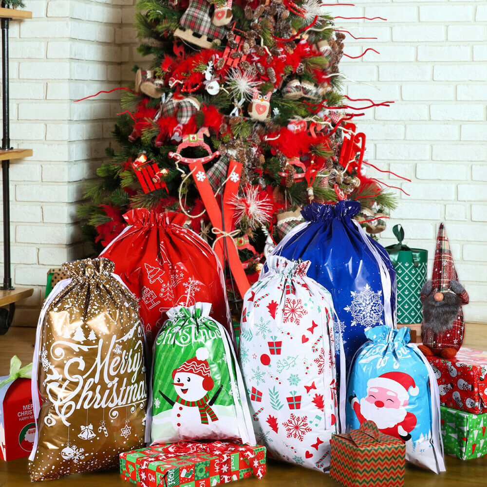 Christmas Hot sale🔥-Drawstrings Gift Bags