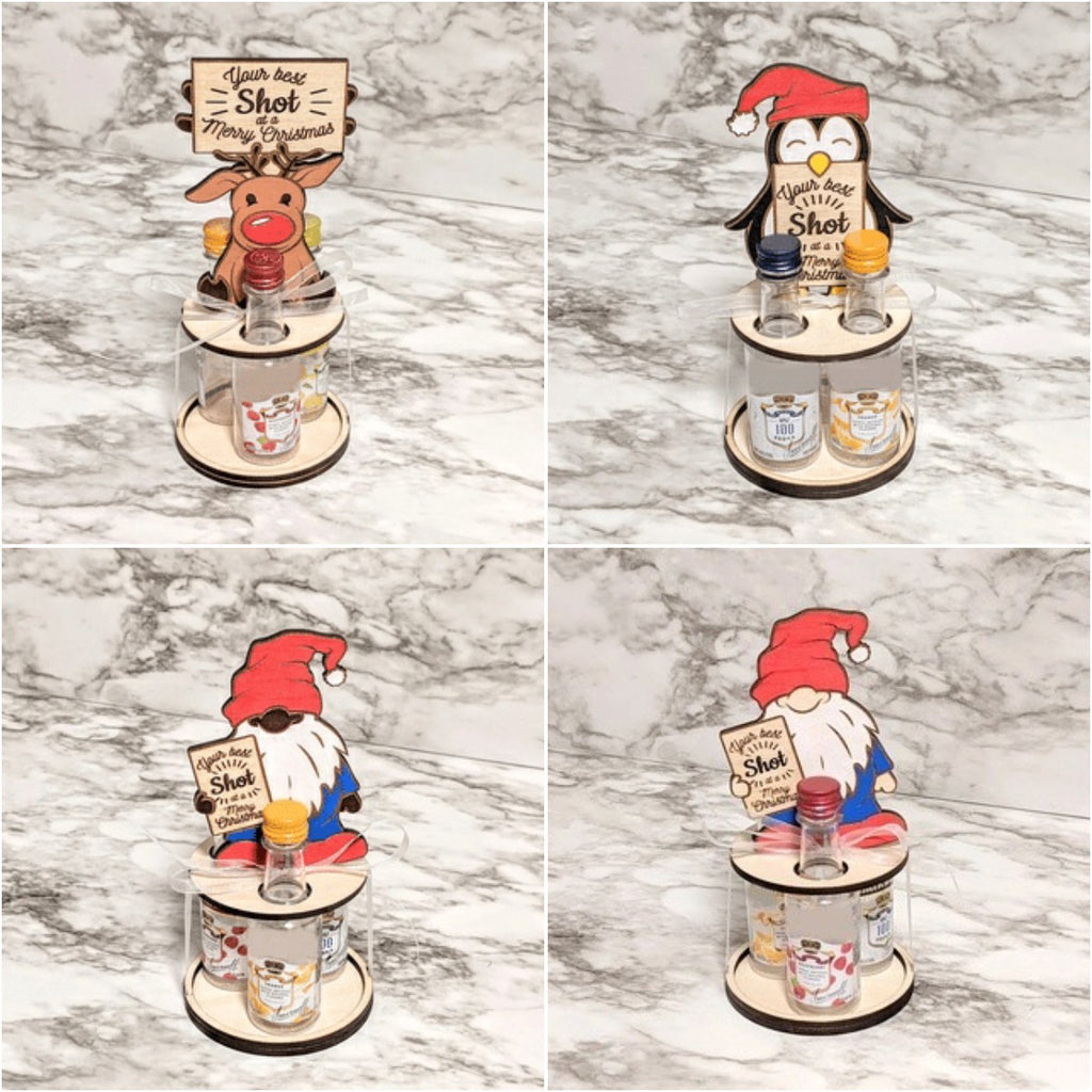 ✨Christmas mini wine bottle holder