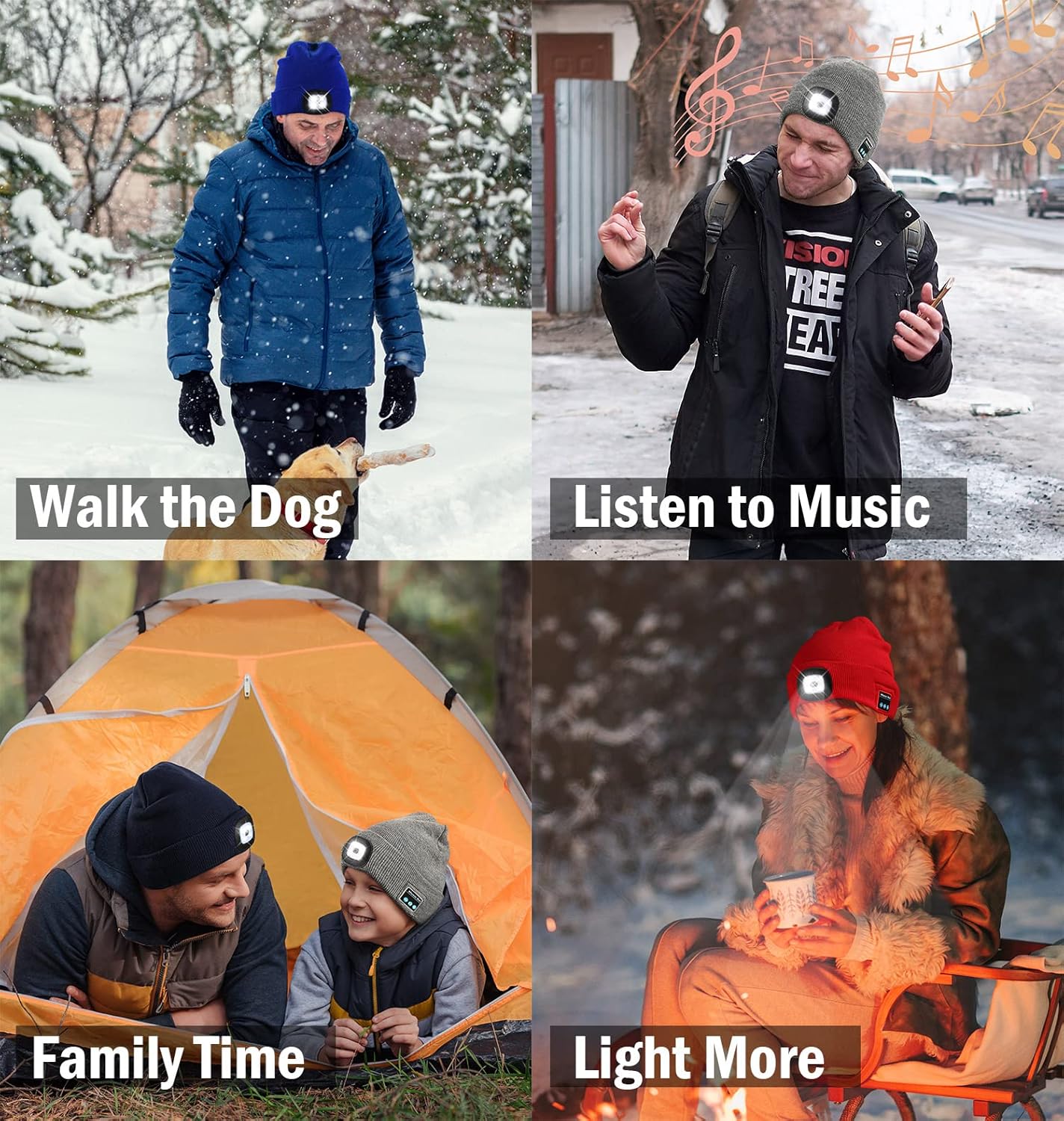3-in-1 Function Bluetooth Beanie(30% OFF!!!)