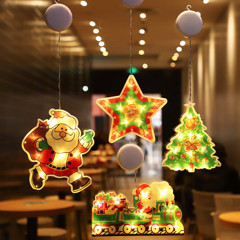 Christmas Window Tree Lights