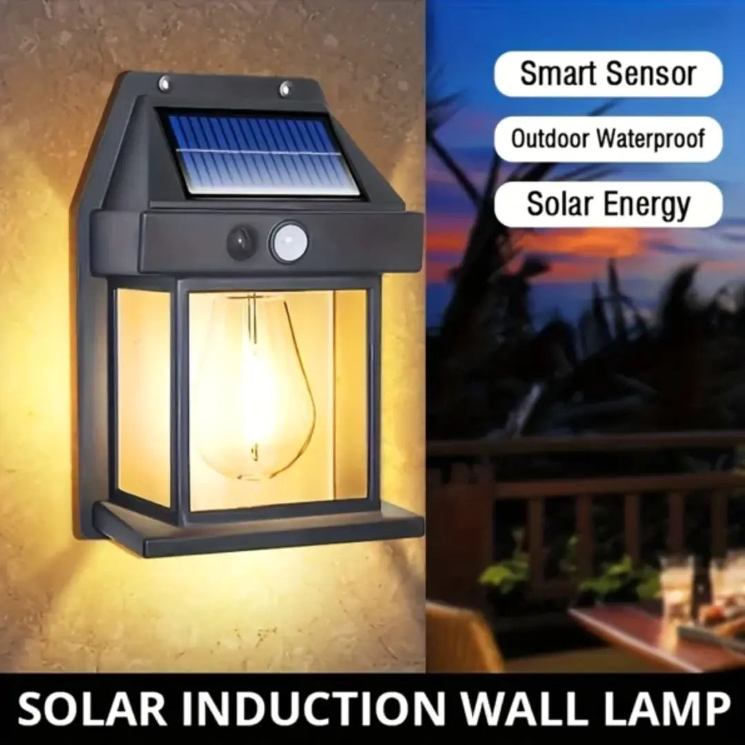Outdoor Solar Tungsten Wall Light