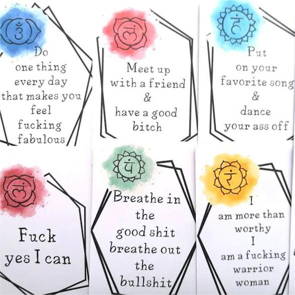 🎅Christmas Pre Sale🔥-Funny Affirmation Card Gift With Storage Pouch🎁