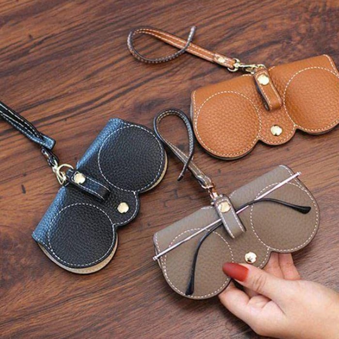 ✨Soft Leather Sunglasses Bag