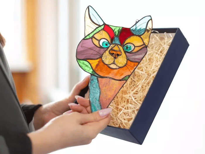  Early Christmas Sale 50%Off-Peeking Cat Window Hanger