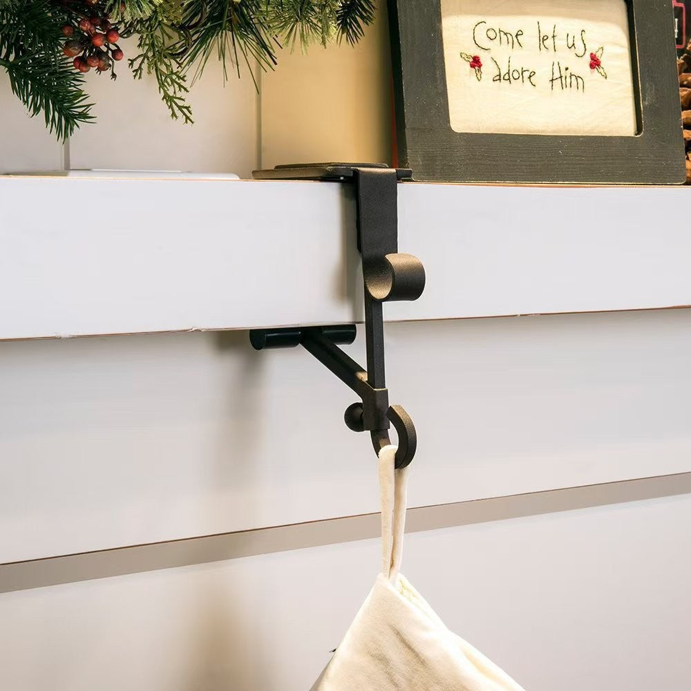 2024 New Heavy duty 2-in-1 garland and stocking hangers