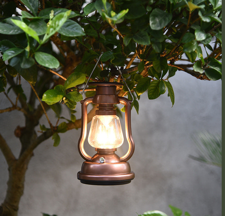 Vintage LED Solar And Hand Crank Lamp(50% OFF today!!!)